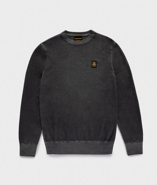 BENNET WASH PULLOVER DARK GREY MELANGE | RefrigiWear