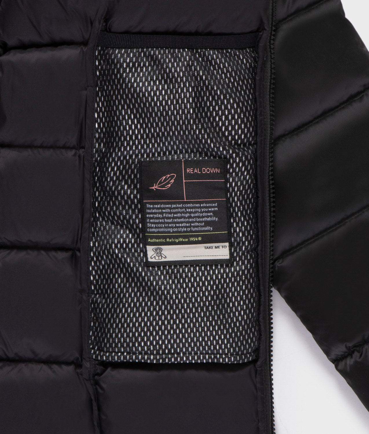 JACKETS LONG MEAD FUR JACKET BLACK | RefrigiWear