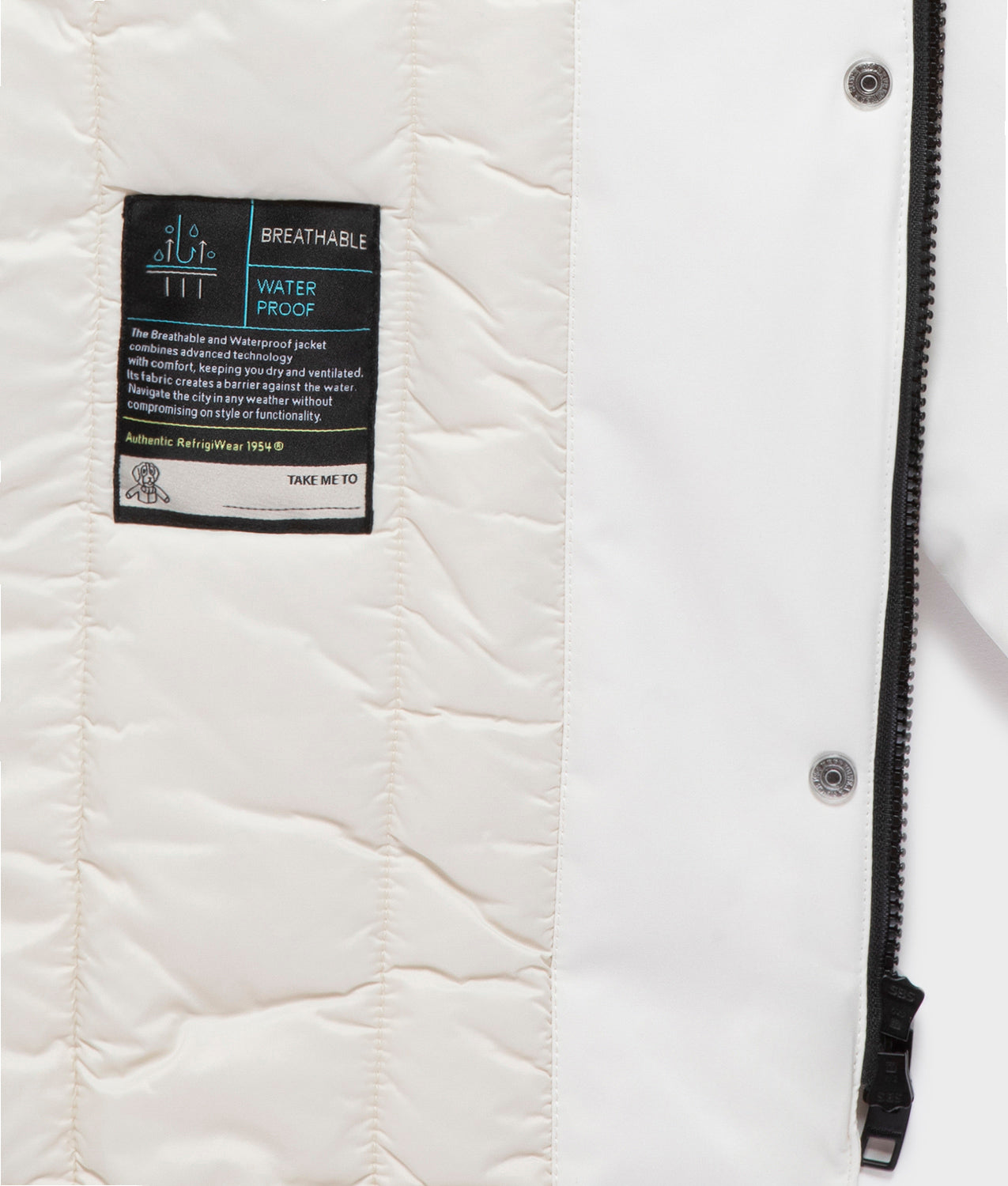 JACKETS LADY TECH/1 FUR JACKET TOFU | RefrigiWear