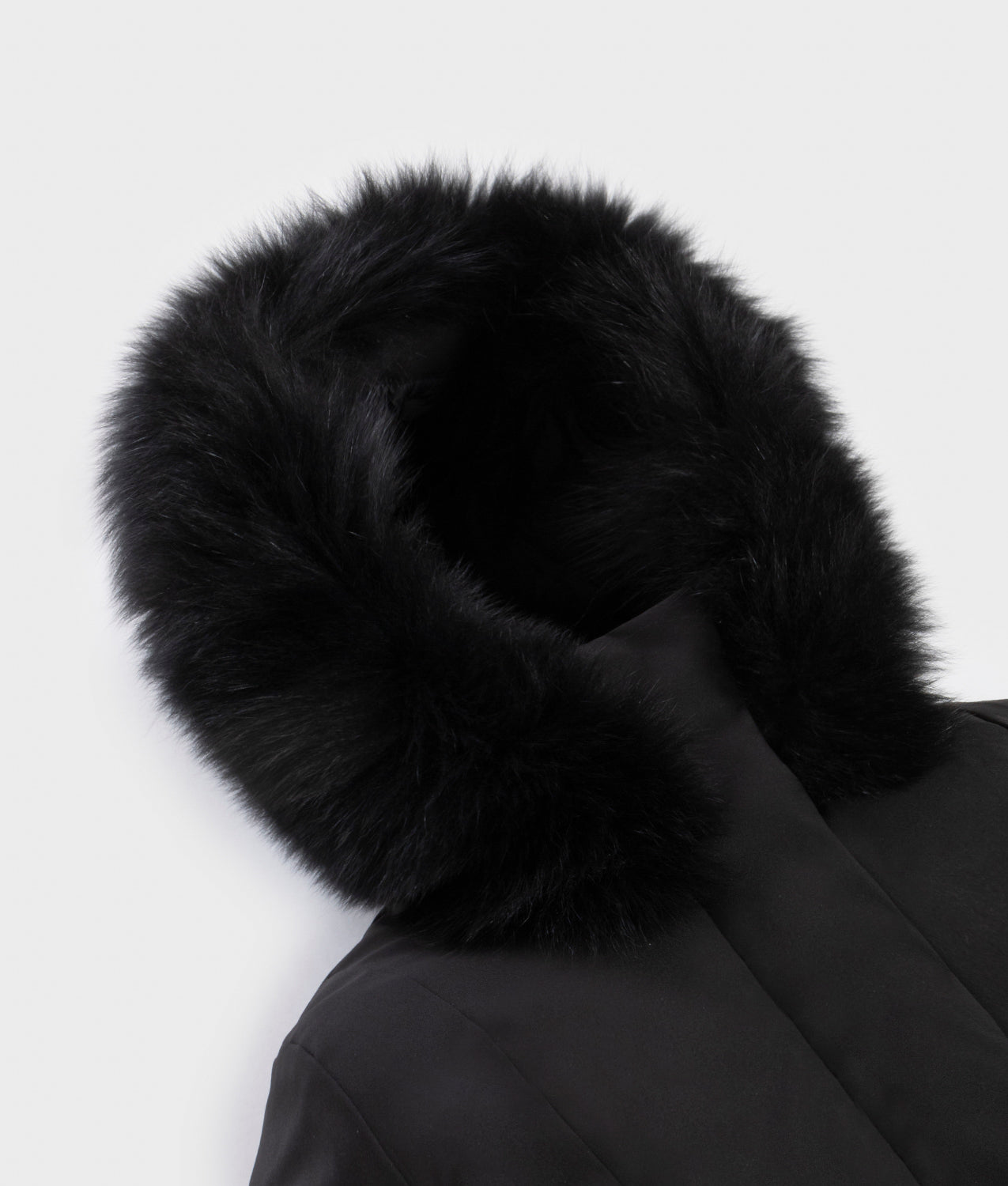 JACKETS SHORT LADY TECH FUR JACKET BLACK | RefrigiWear
