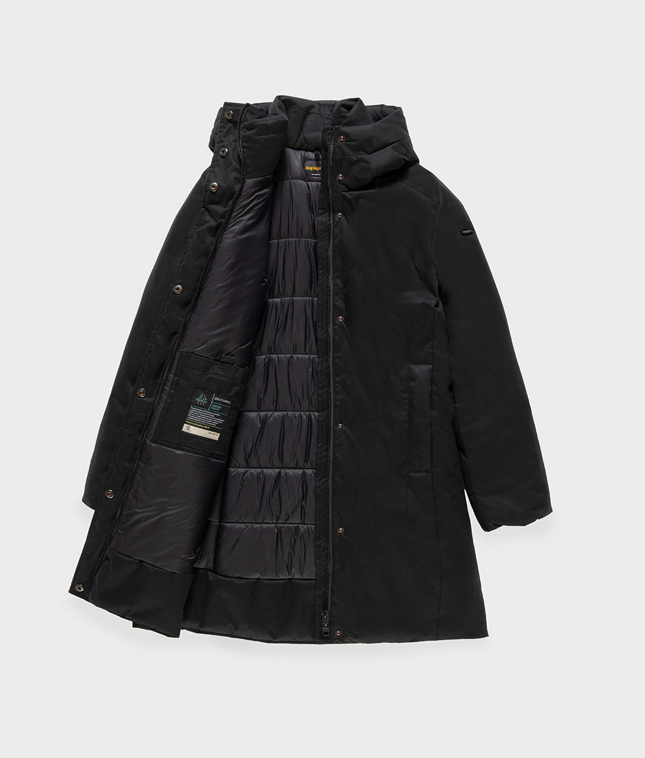 JACKETS HYBRID GRAPHITE JACKET BLACK | RefrigiWear