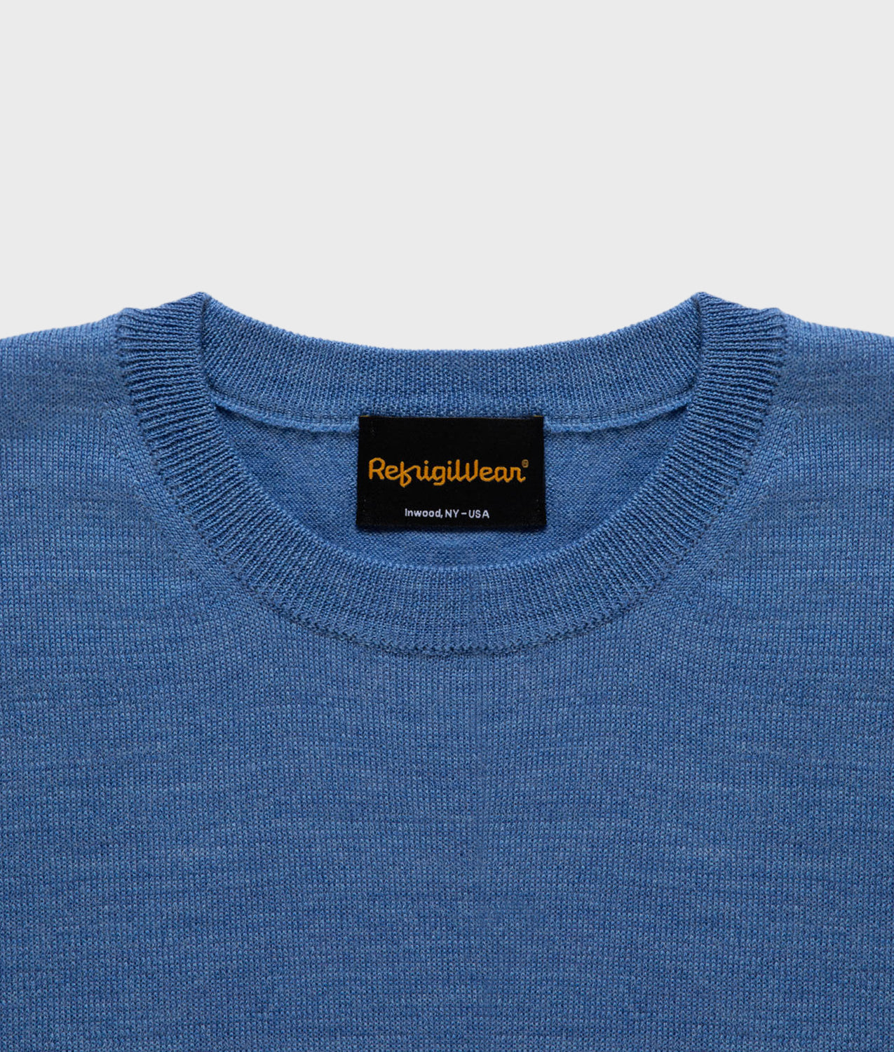 KNITWEAR BENNET PULLOVER BLUE MIRAGE | RefrigiWear