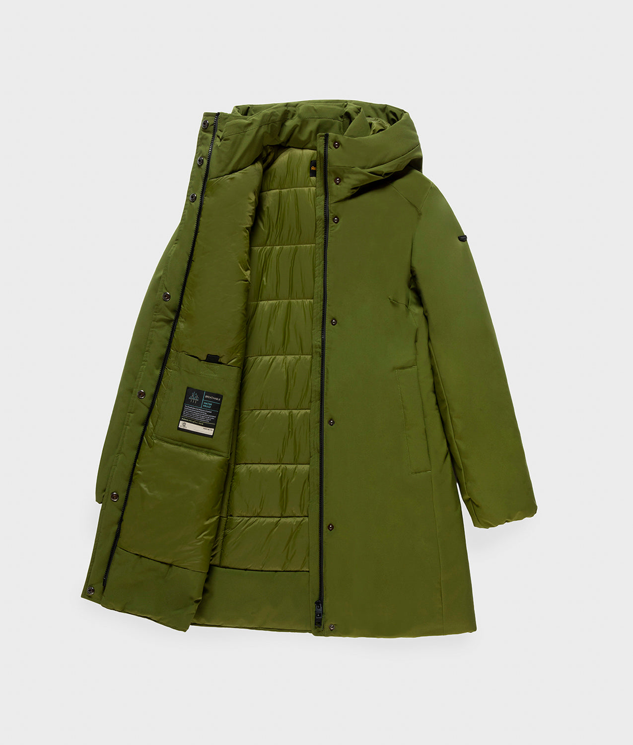 JACKETS LONG NEBLA TECH JACKET PESTO/ CYPRESS | RefrigiWear