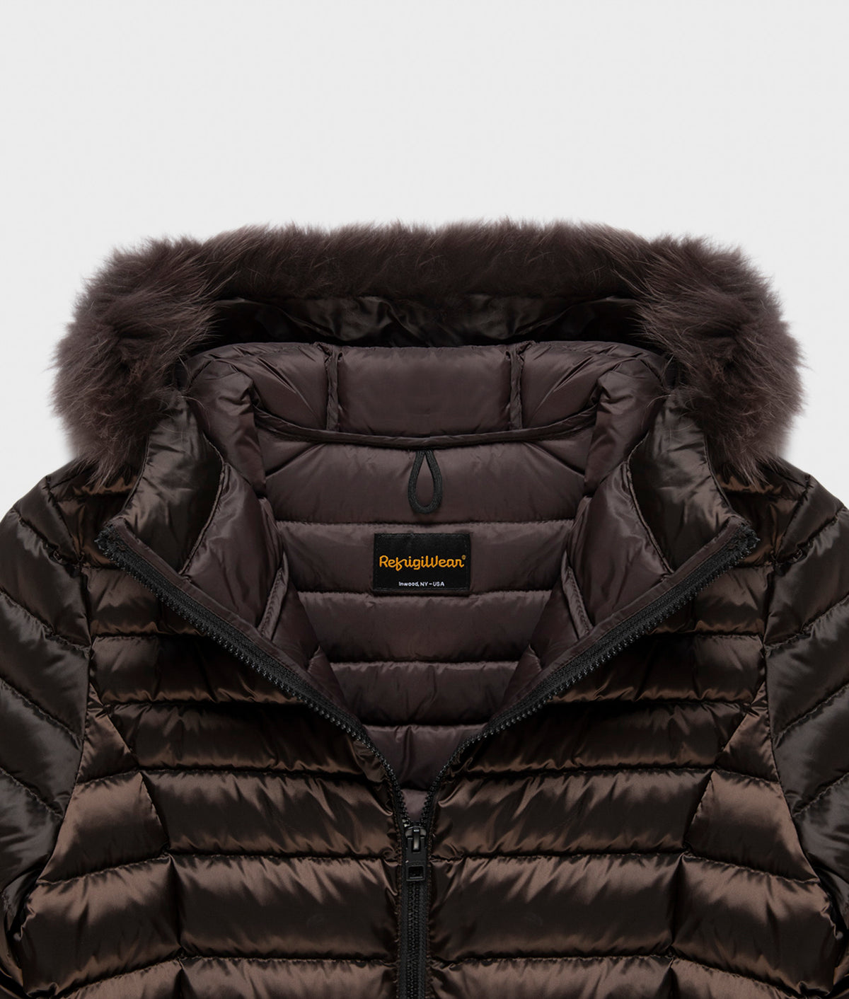 JACKETS MEAD FUR JACKET BLACK COFFEE | RefrigiWear