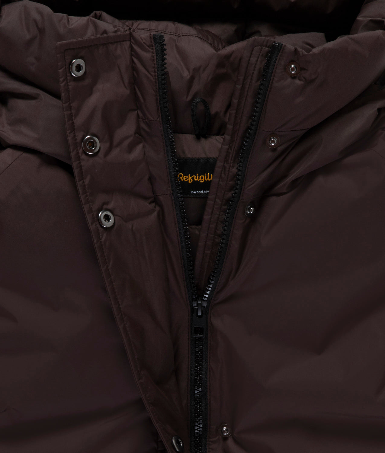 JACKETS LONG NEBLA TECH JACKET BLACK COFFEE | RefrigiWear