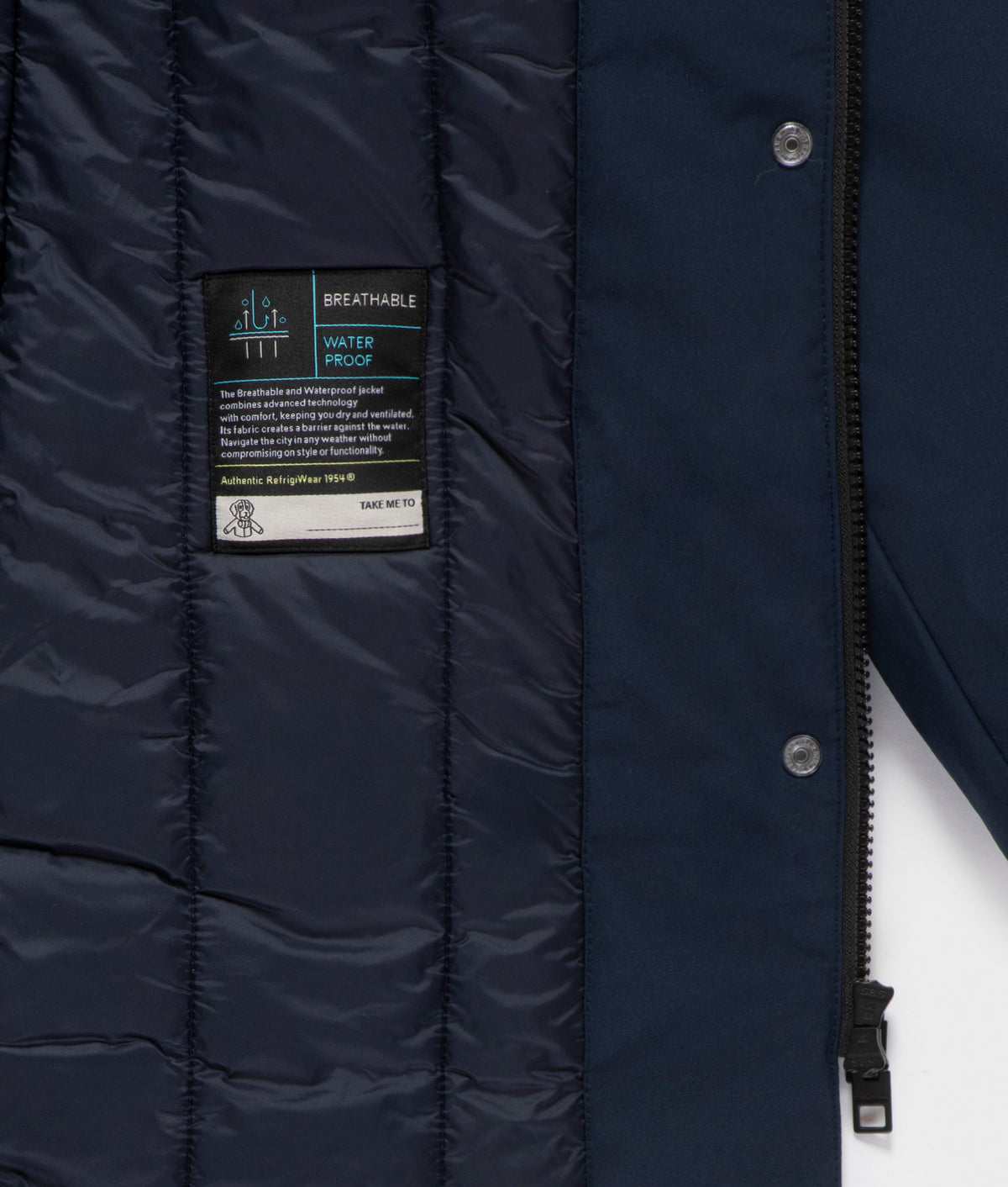 JACKETS LADY TECH/1 JACKET DARK BLUE | RefrigiWear