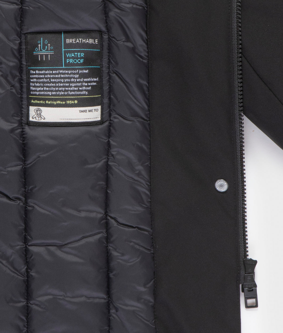 JACKETS LADY TECH/1 JACKET BLACK | RefrigiWear