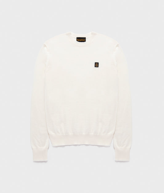 NALA PATCH KNITWEAR WHITE | RefrigiWear®