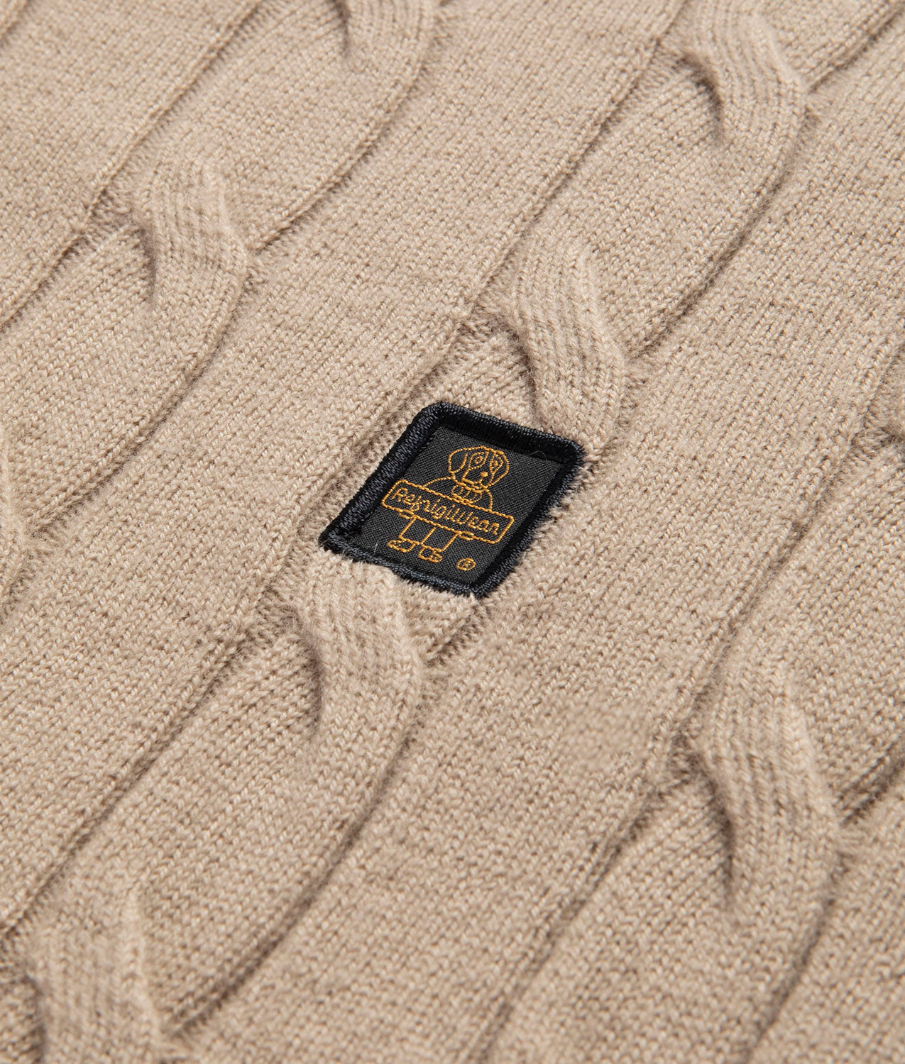 KNITWEAR WINTER BRAIDS NALA KNITWEAR PLAZA TAUPE | RefrigiWear