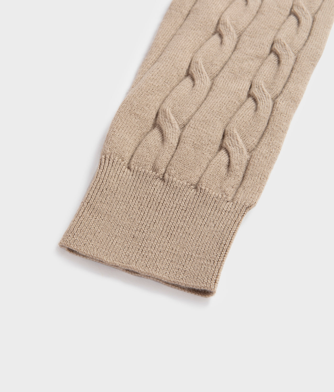 KNITWEAR WINTER BRAIDS NALA KNITWEAR PLAZA TAUPE | RefrigiWear