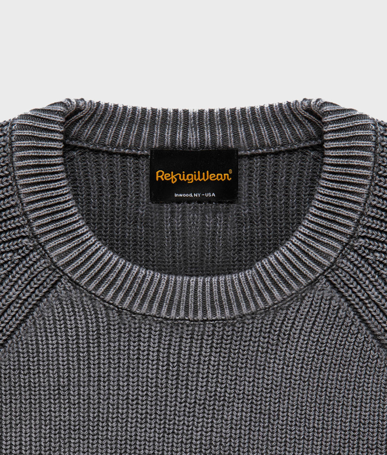 KNITWEAR MEREK PULLOVER DARK GREY MELANGE | RefrigiWear