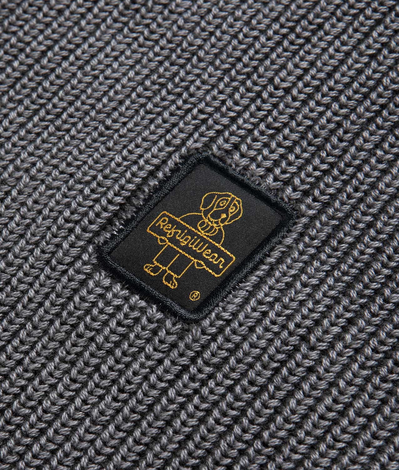 KNITWEAR MEREK PULLOVER DARK GREY MELANGE | RefrigiWear