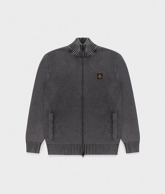 COTTON SPENCER PULLOVER DARK GREY MELANGE | RefrigiWear