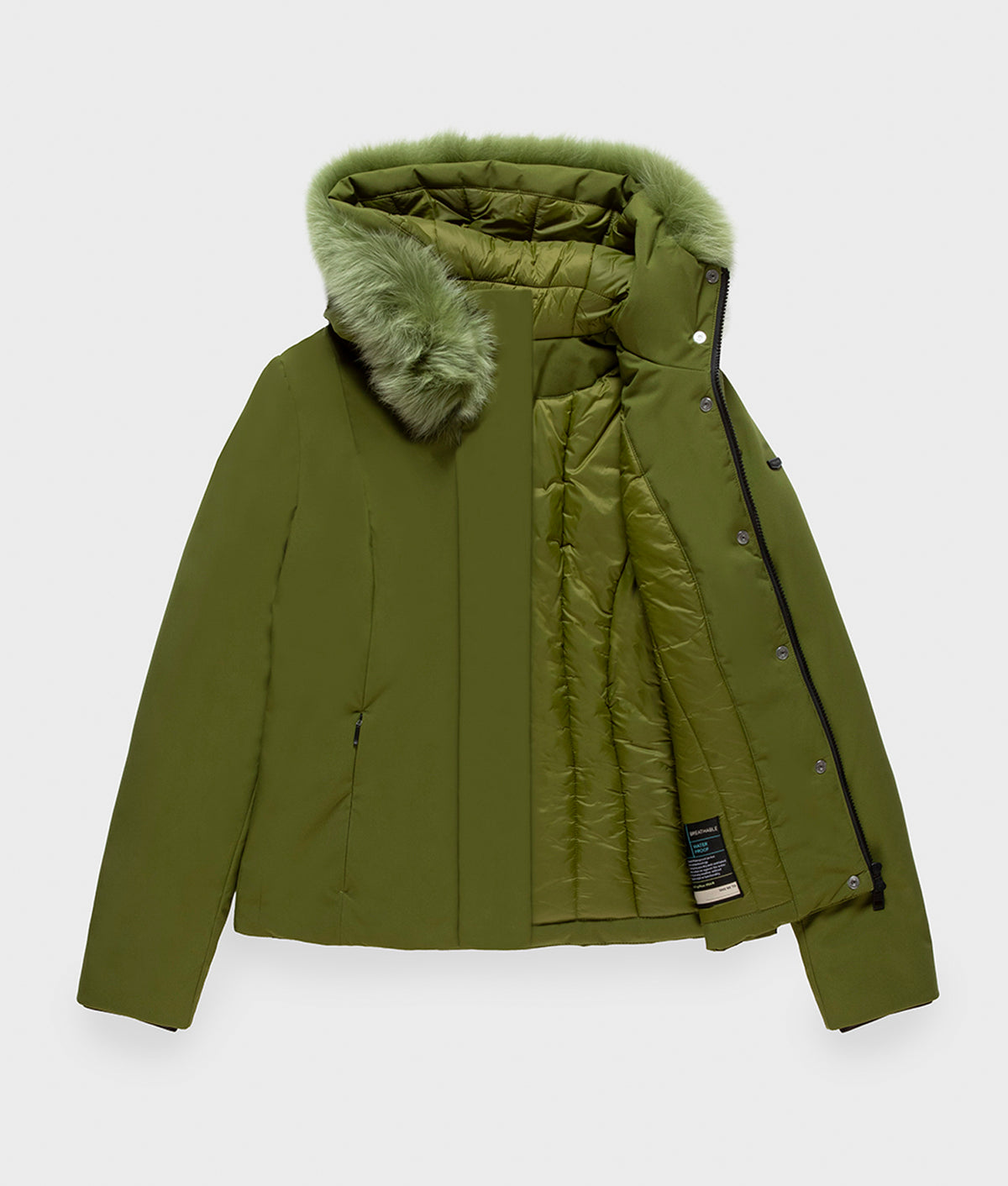 SHORT LADY TECH FUR JACKET