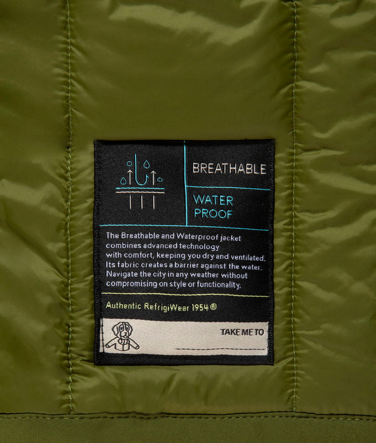 JACKETS SHORT LADY TECH FUR JACKET PESTO/ CYPRESS | RefrigiWear