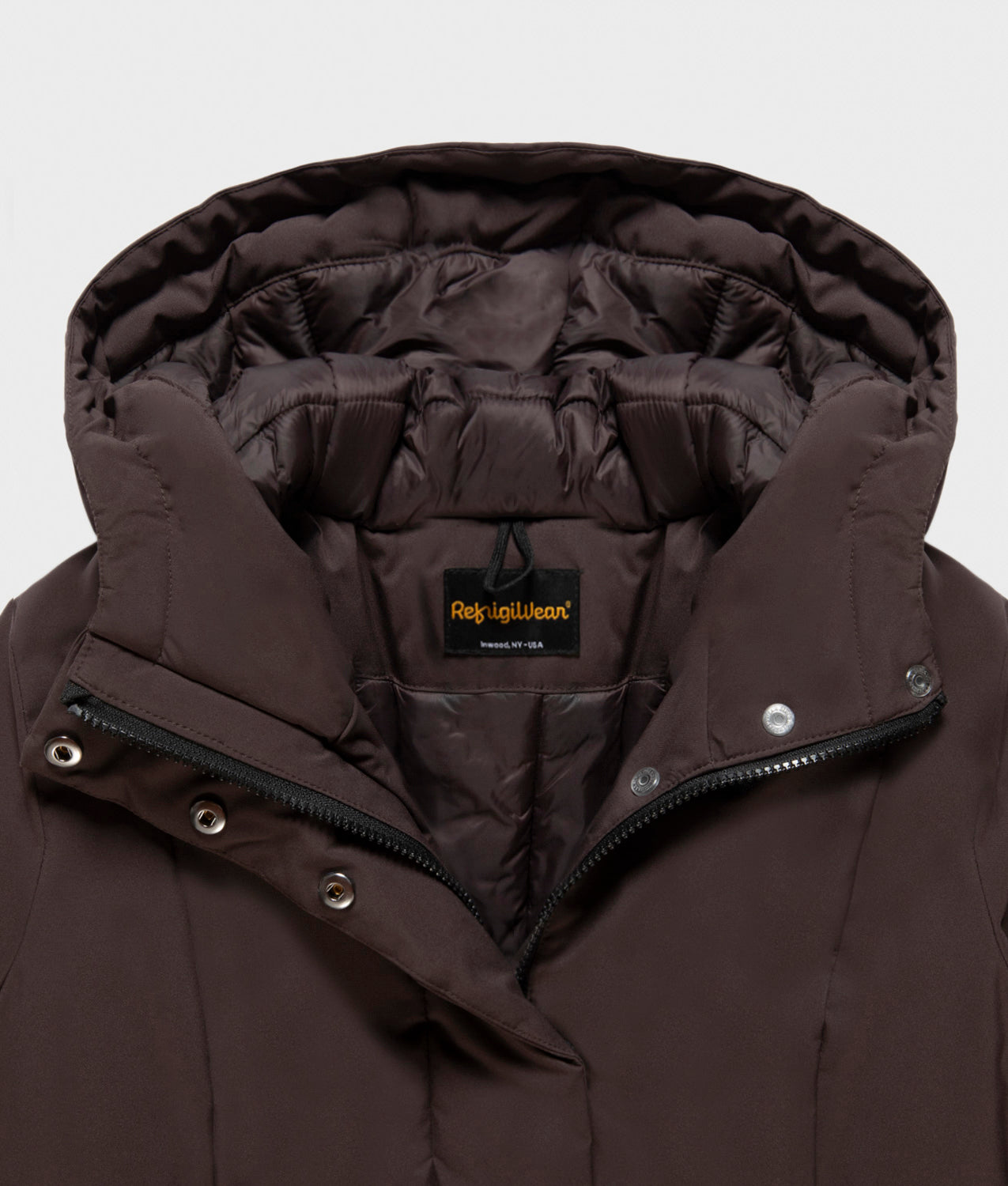 JACKETS SHORT LADY TECH JACKET BLACK COFFEE | RefrigiWear