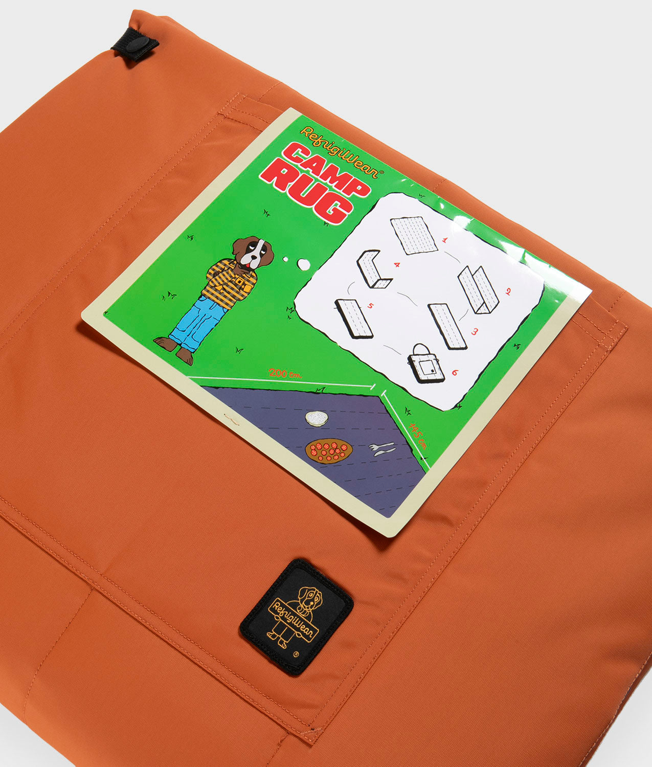 ACCESSORIES CAMP RUG RUST | RefrigiWear