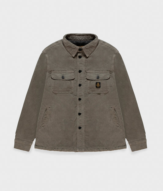 JUNGLE OVERSHIRT GREY | RefrigiWear
