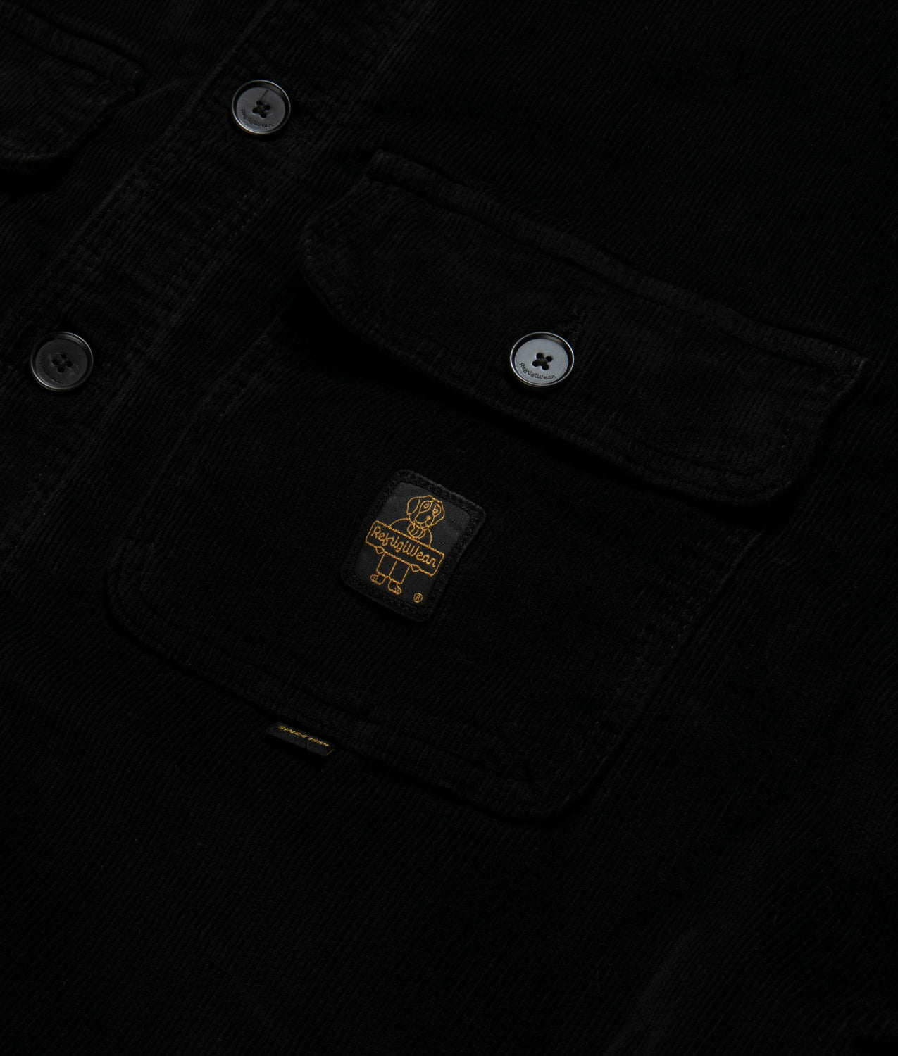 SHIRTS JUNGLE OVERSHIRT BLACK | RefrigiWear