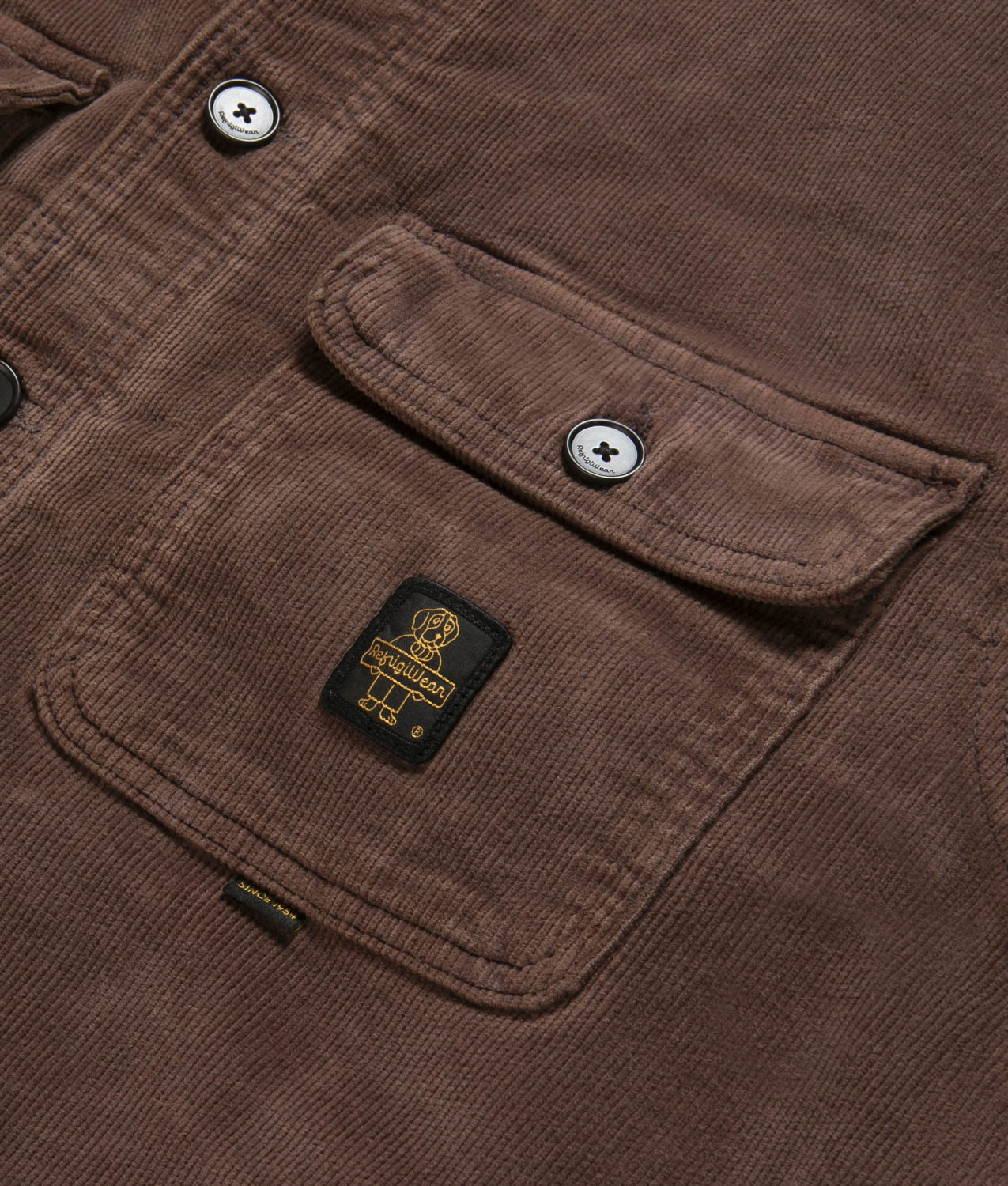 SHIRTS JUNGLE OVERSHIRT COFFEE | RefrigiWear