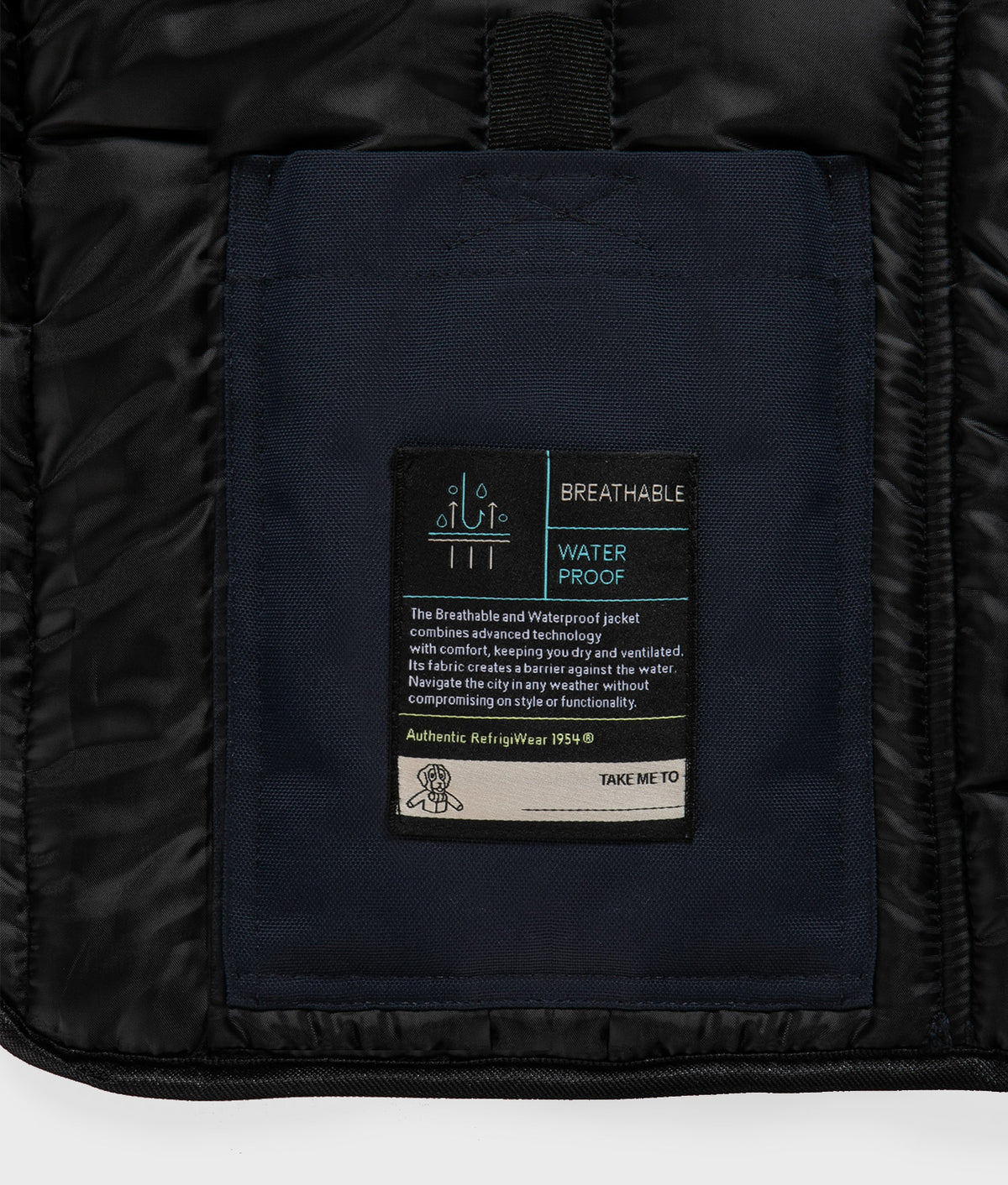 JACKETS ORIGINAL VEST DARK BLUE | RefrigiWear
