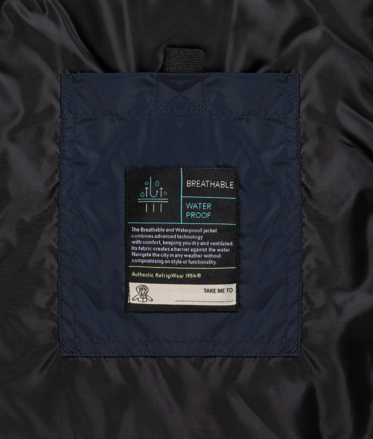 JACKETS LIGHT ORIGINAL VEST DARK BLUE | RefrigiWear