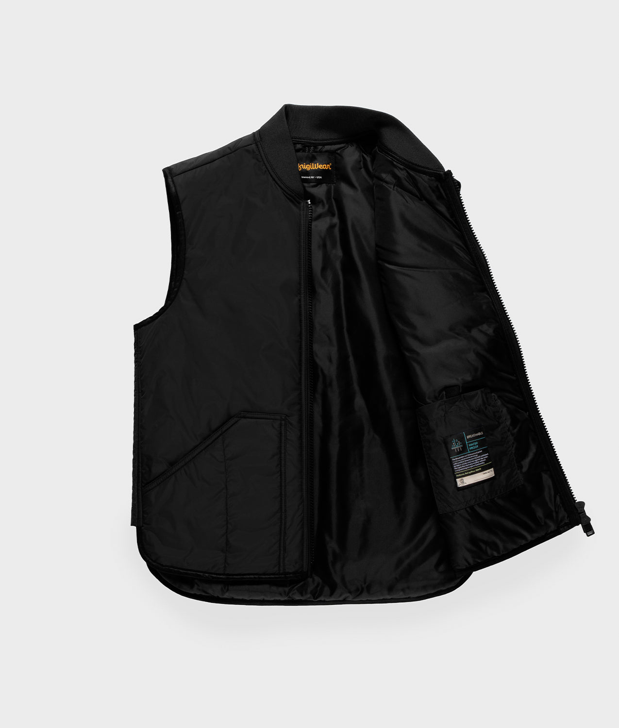 JACKETS LIGHT ORIGINAL VEST BLACK | RefrigiWear