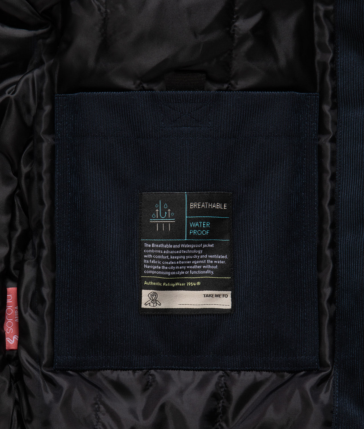 JACKETS CORBY BOMBER DARK BLUE | RefrigiWear