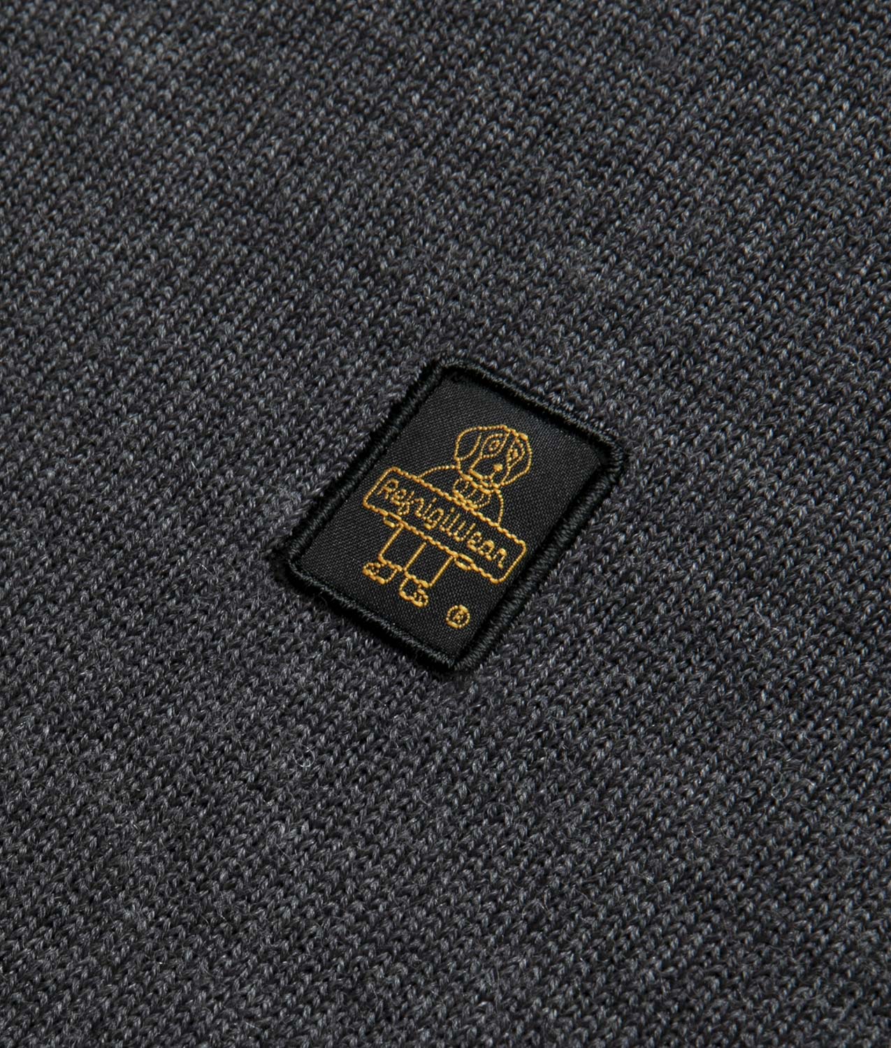 KNITWEAR BARRON PULLOVER DARK GREY MELANGE | RefrigiWear