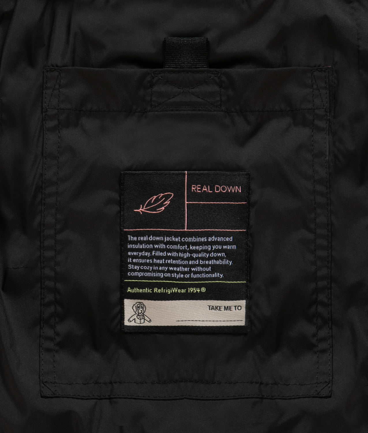 JACKETS FLAKE JACKET BLACK | RefrigiWear