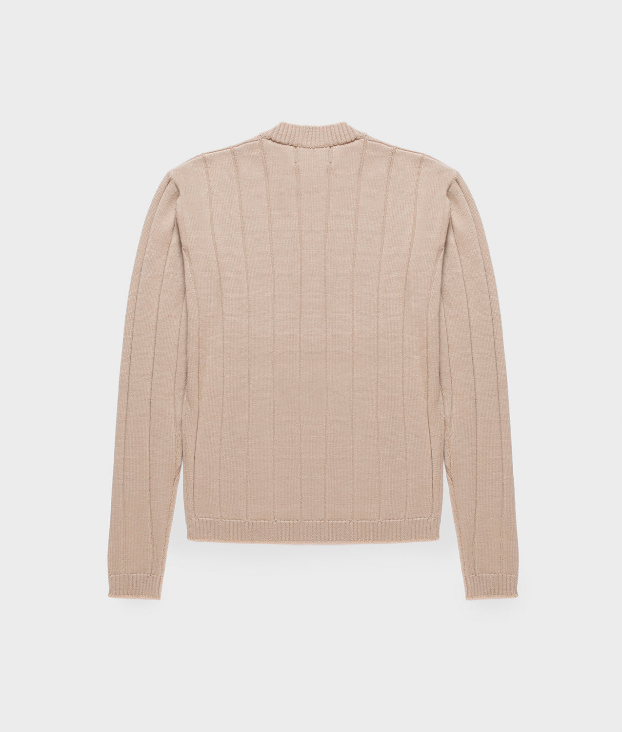 KNITWEAR ZELIA KNITWEAR PLAZA TAUPE | RefrigiWear