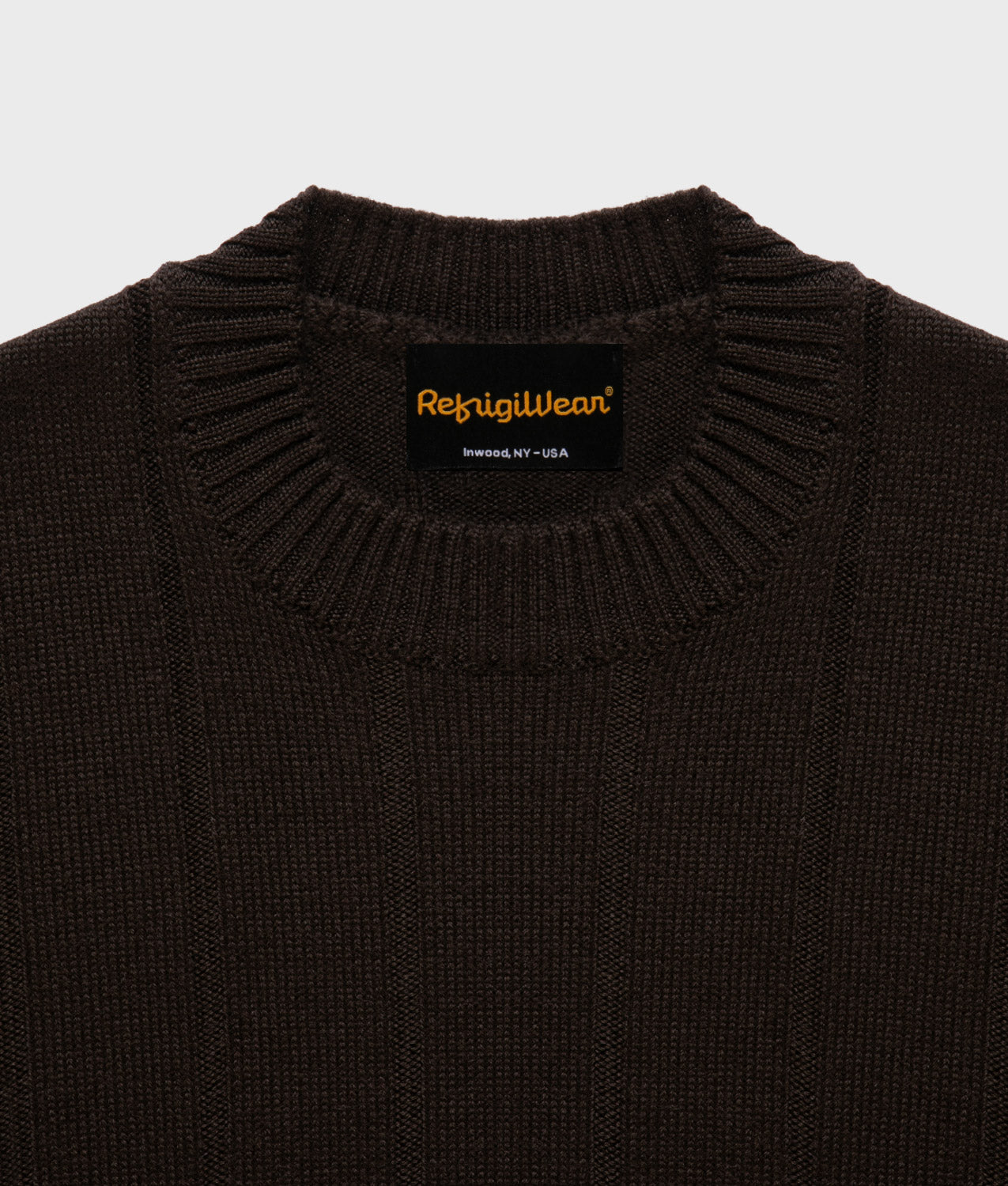 KNITWEAR ZELIA KNITWEAR COFFEE | RefrigiWear