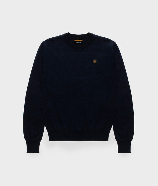 NALA PATCH KNITWEAR DEEP BLUE | RefrigiWear®