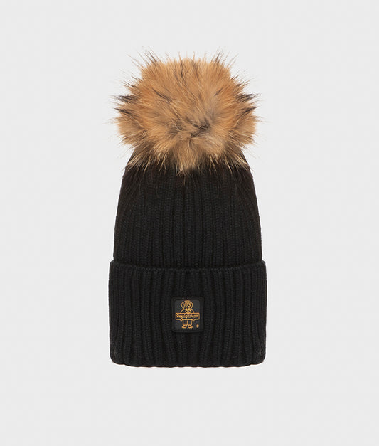 SNOWFLAKE HAT BLACK | RefrigiWear