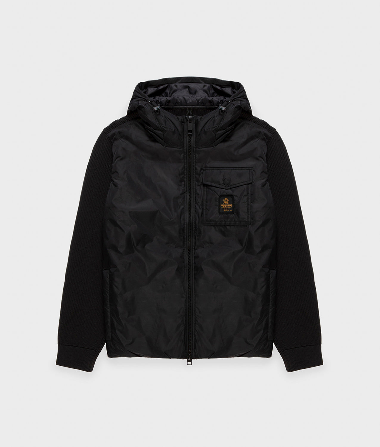 JACKETS HYBRID HOOD HUNTER BLACK | RefrigiWear