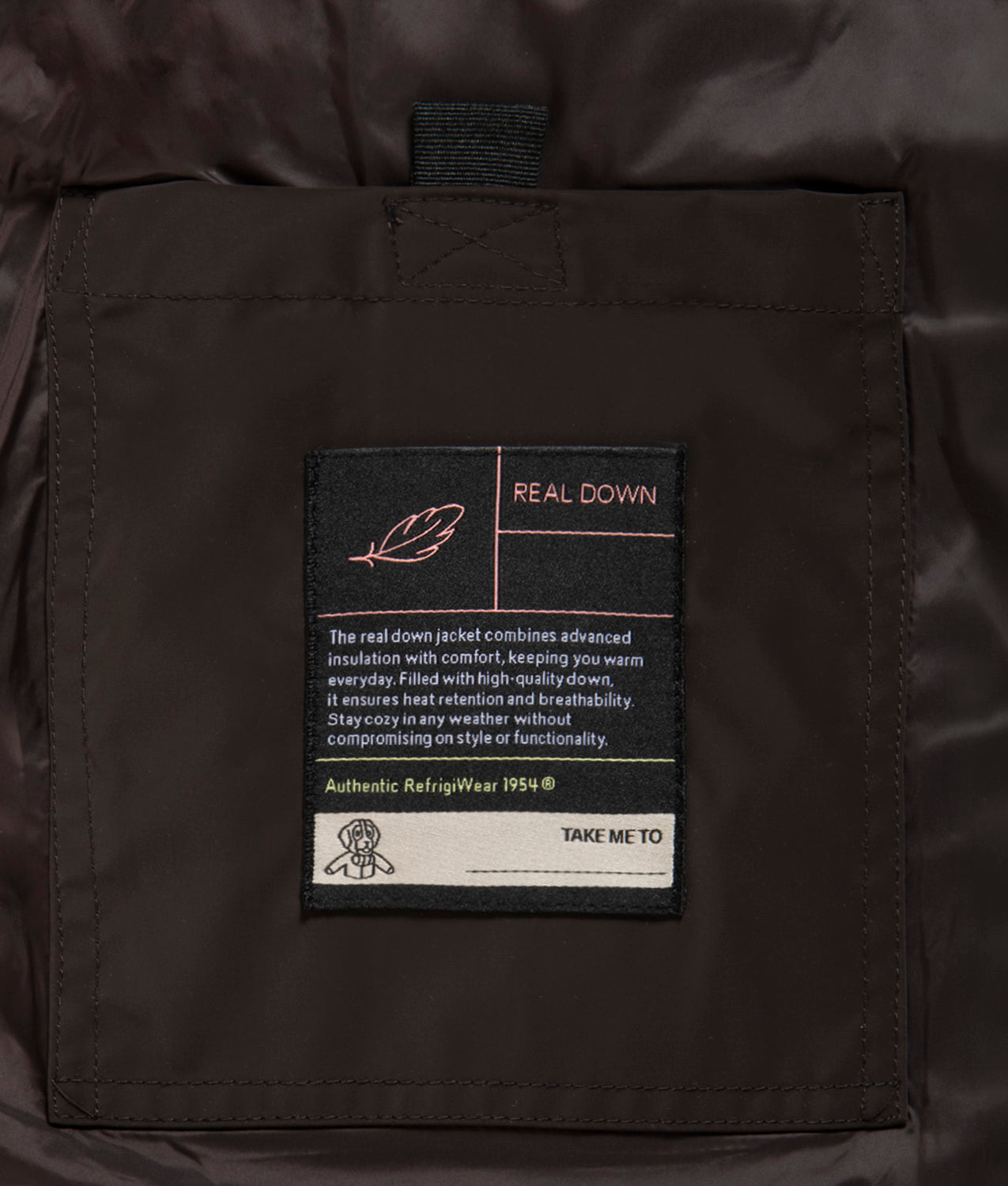 JACKETS FLAKE JACKET BLACK COFFEE | RefrigiWear