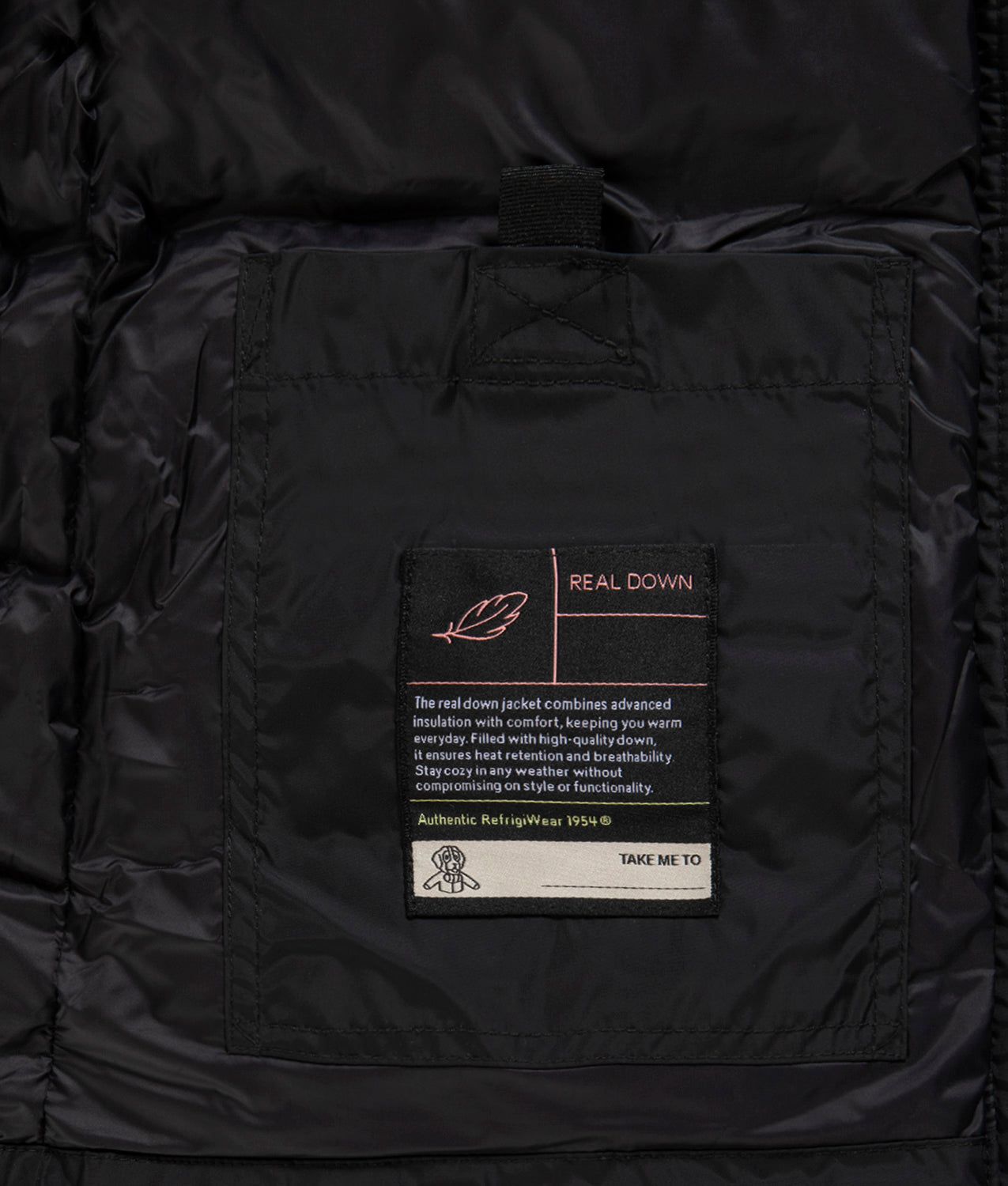 JACKETS SHORT NEBLA JACKET BLACK | RefrigiWear