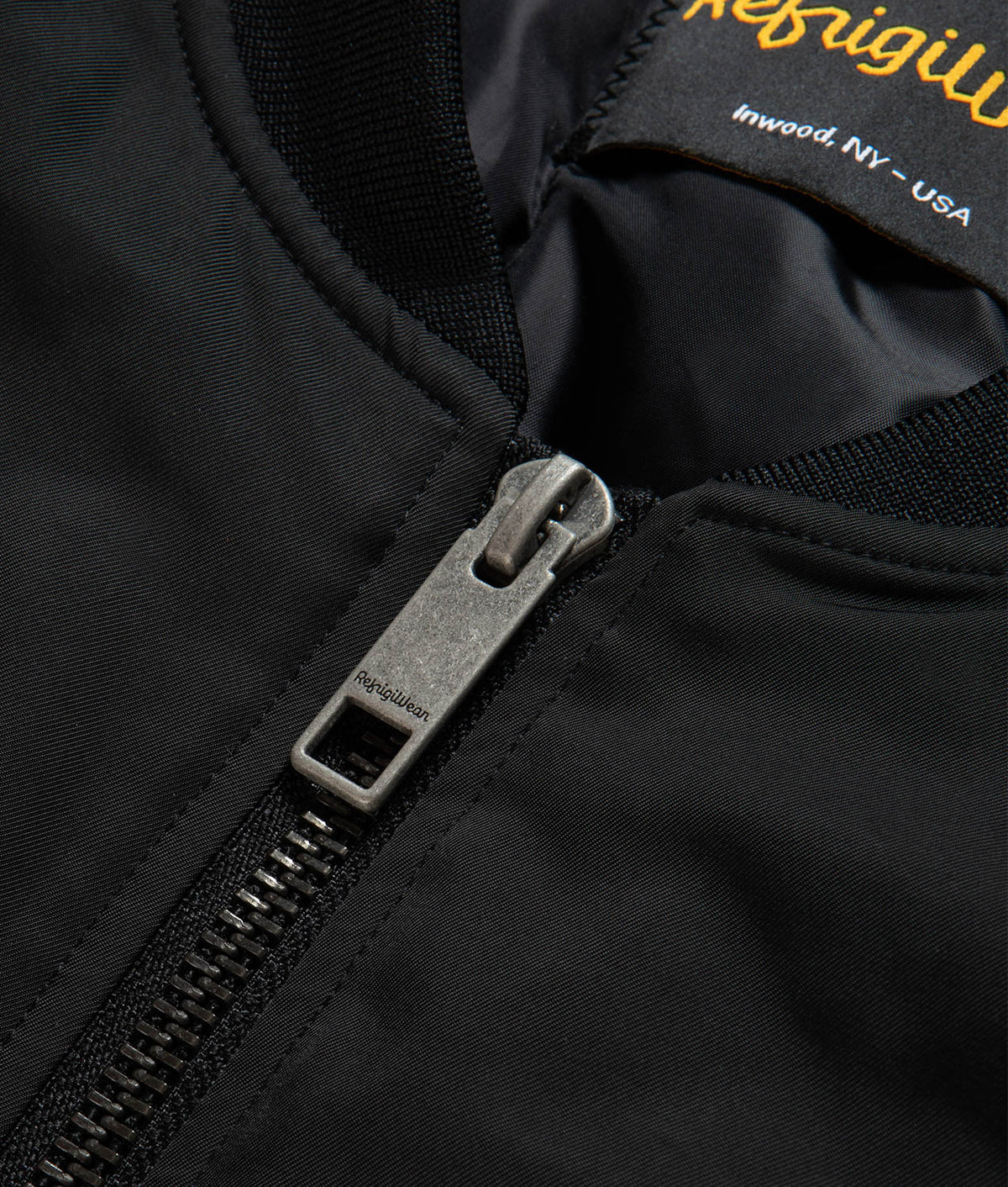 JACKETS ANDREA BOMBER BLACK | RefrigiWear