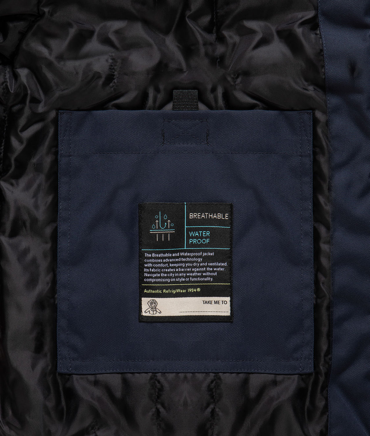 JACKETS CORBY BOMBER DARK BLUE | RefrigiWear