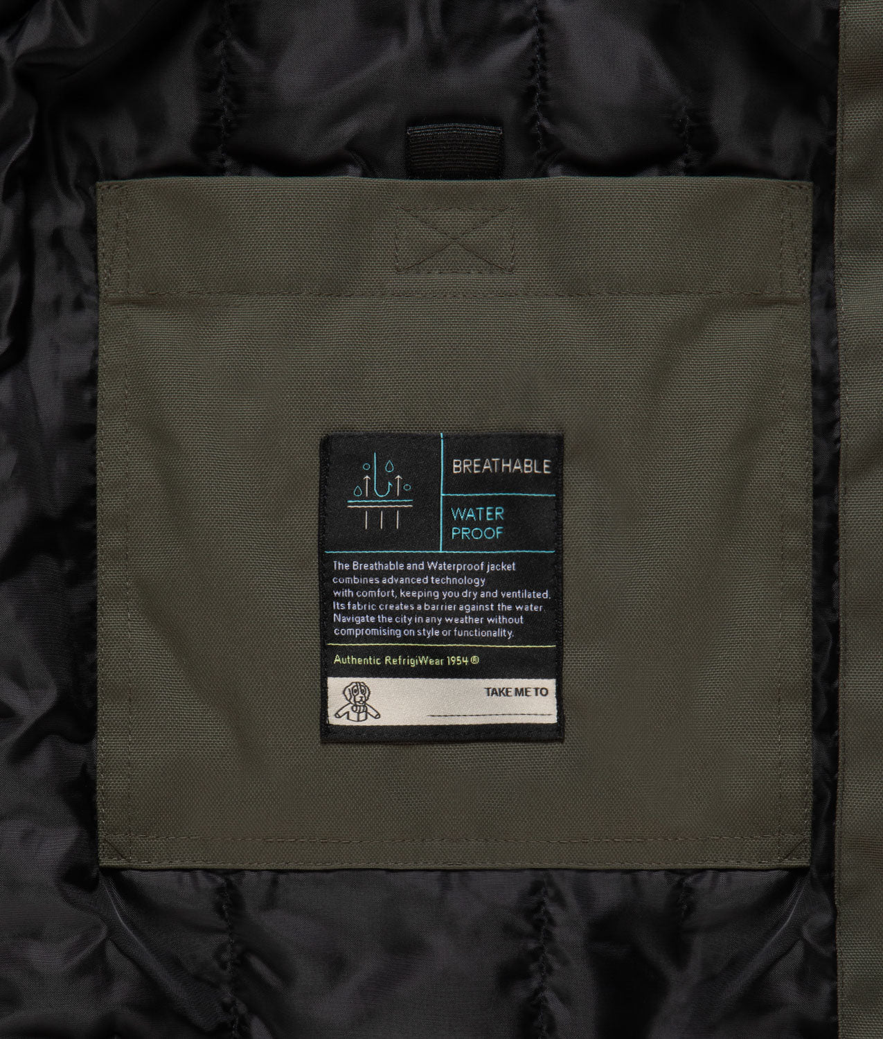 JACKETS CORBY BOMBER SEA TURTLE | RefrigiWear