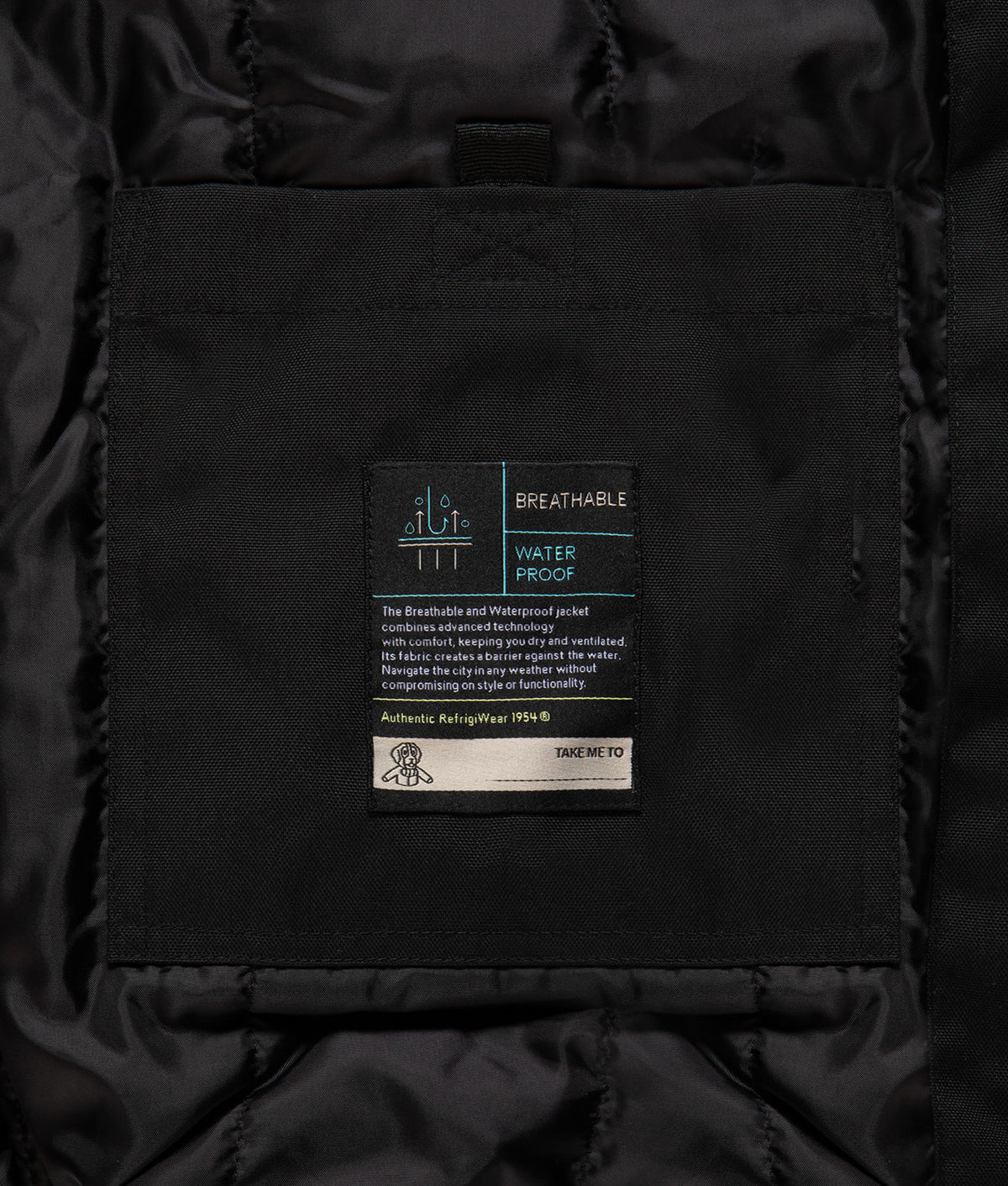 JACKETS CORBY BOMBER BLACK | RefrigiWear