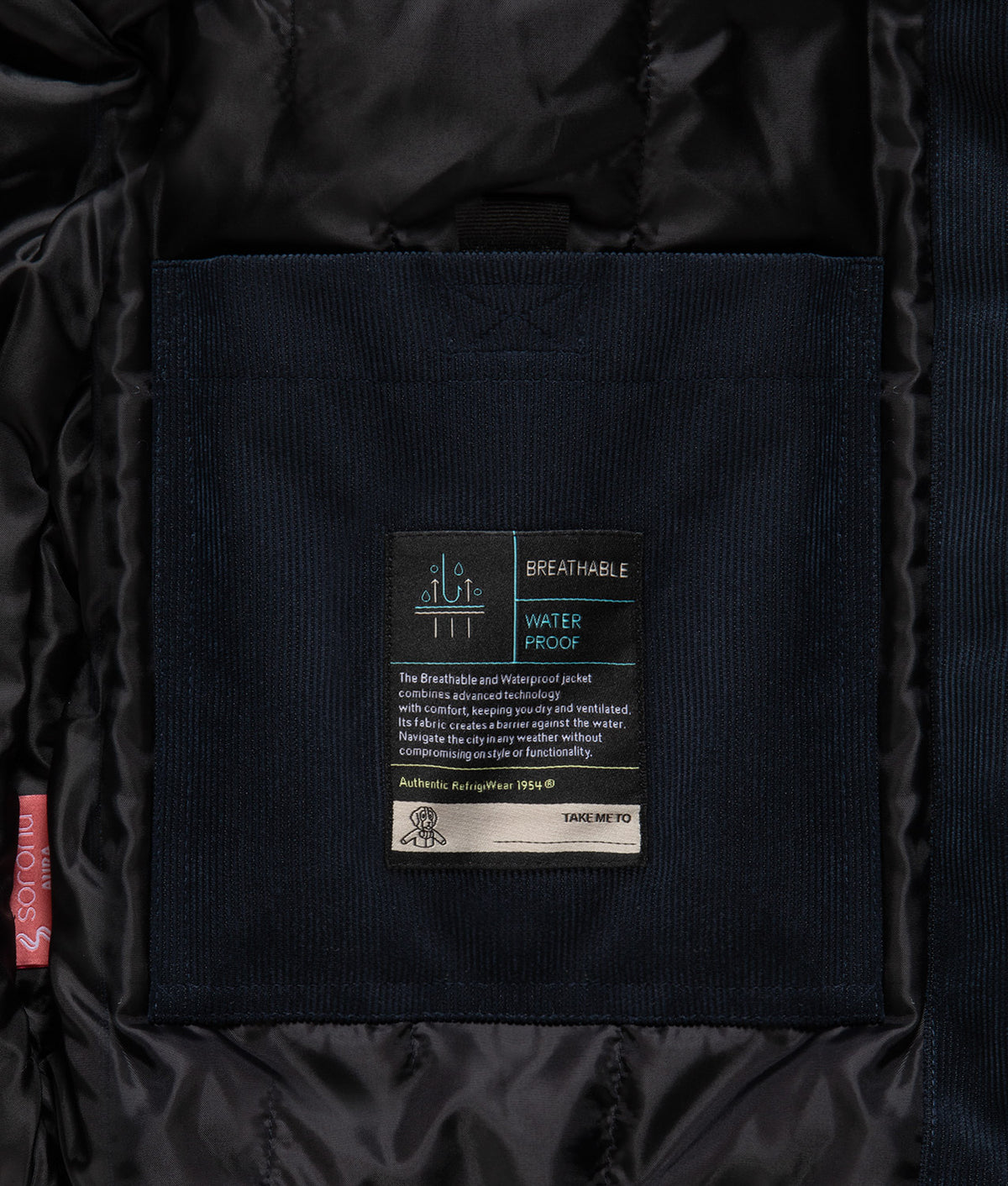 JACKETS CORBY BOMBER DARK BLUE | RefrigiWear