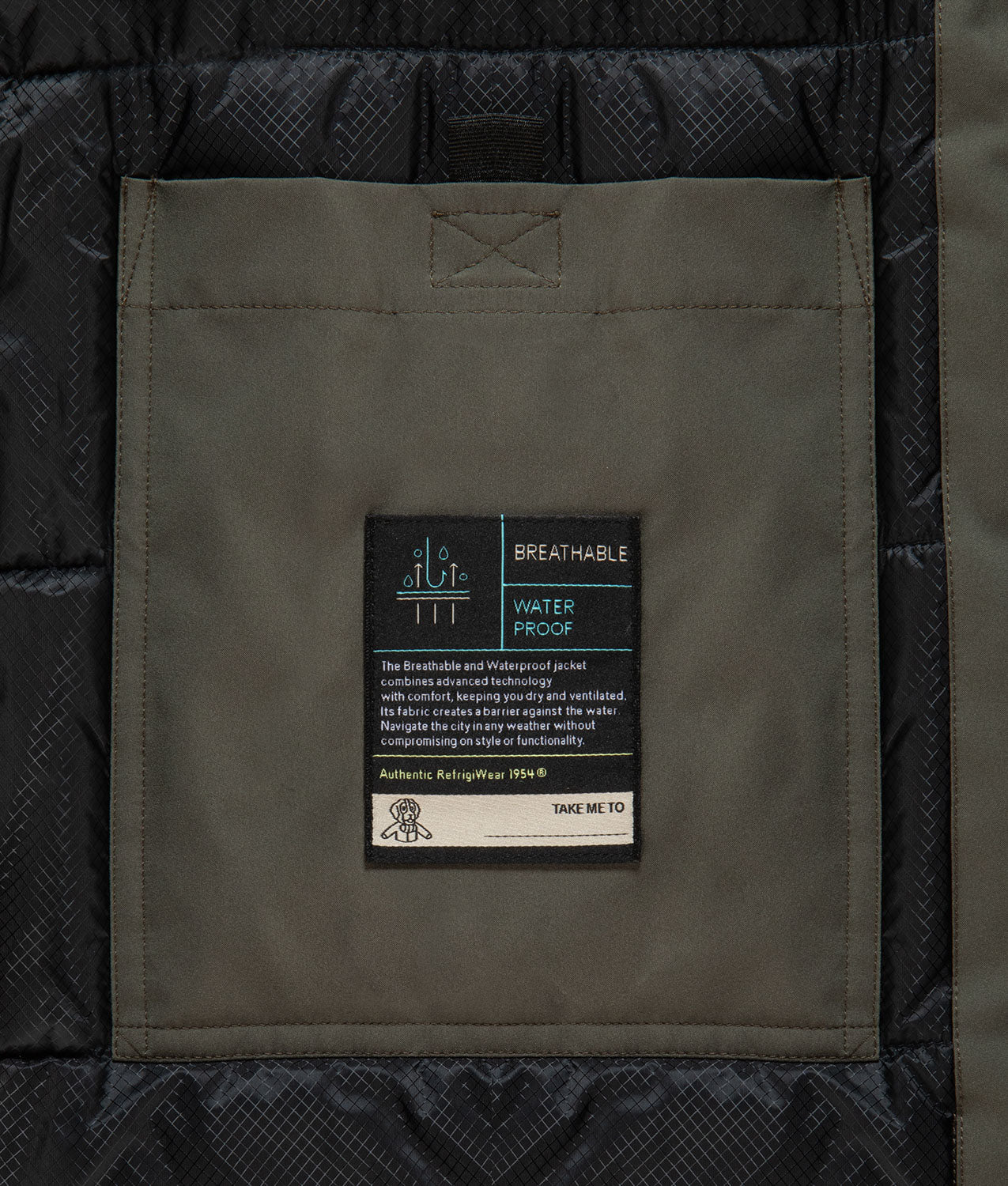JACKETS NEW TECH PARKA SEA TURTLE | RefrigiWear