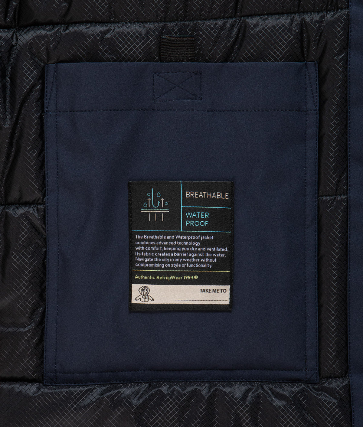 JACKETS NEW TECH PARKA DARK BLUE | RefrigiWear