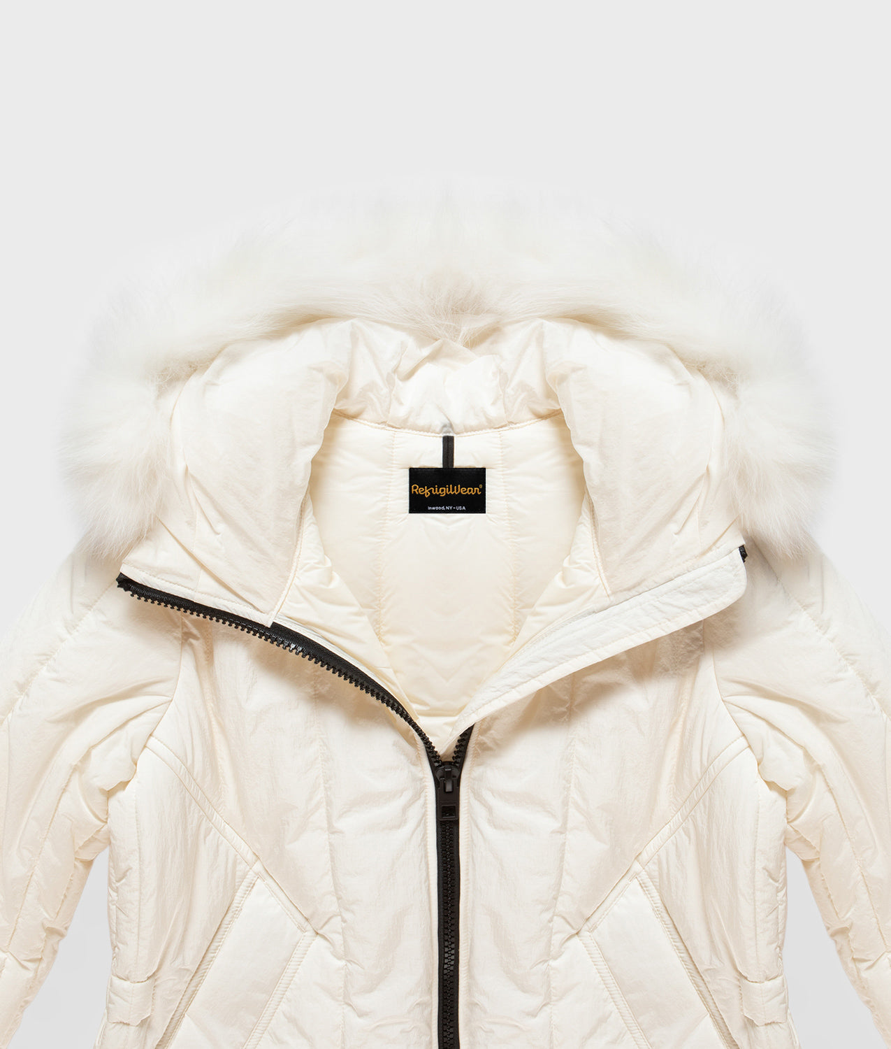 JACKETS SHORT BERNA FUR JACKET TOFU | RefrigiWear