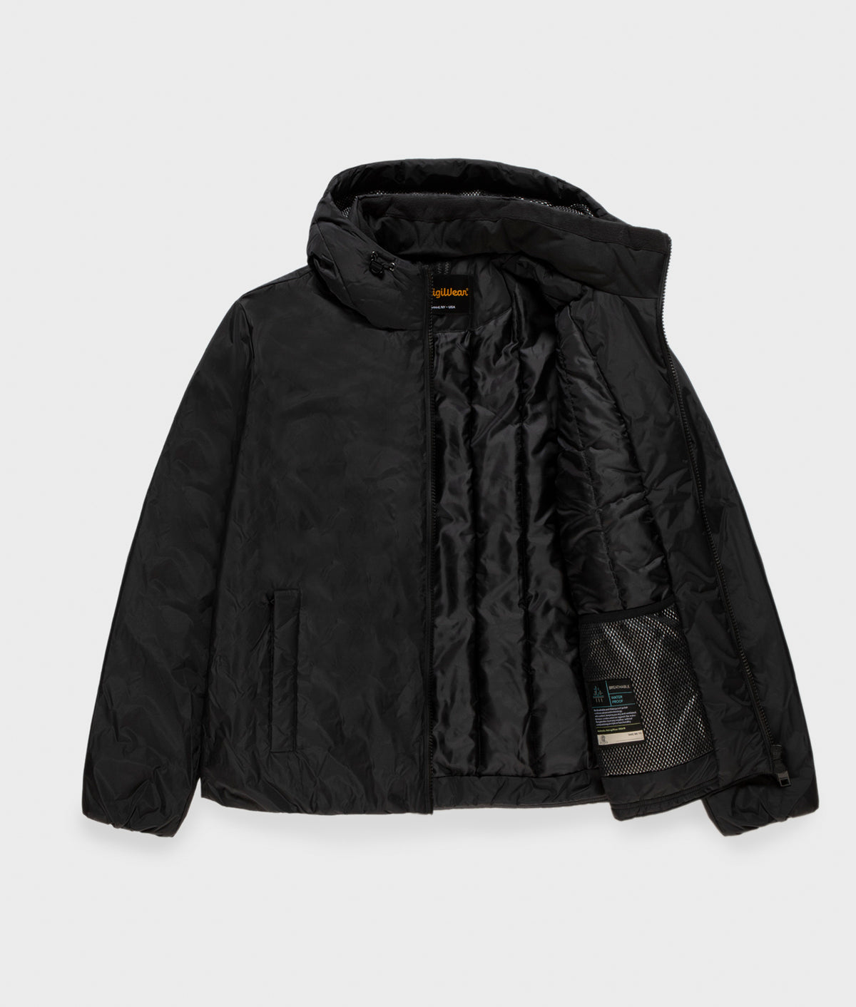 JACKETS LIGHT NAOS JACKET BLACK | RefrigiWear