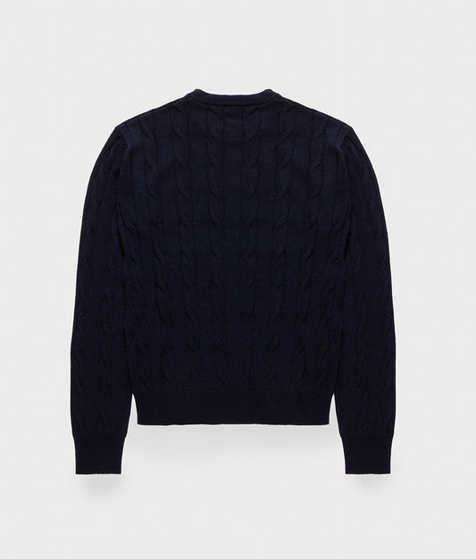 WINTER BRAIDS NALA KNITWEAR DEEP BLUE | RefrigiWear