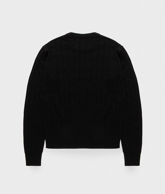 WINTER BRAIDS NALA KNITWEAR BLACK | RefrigiWear