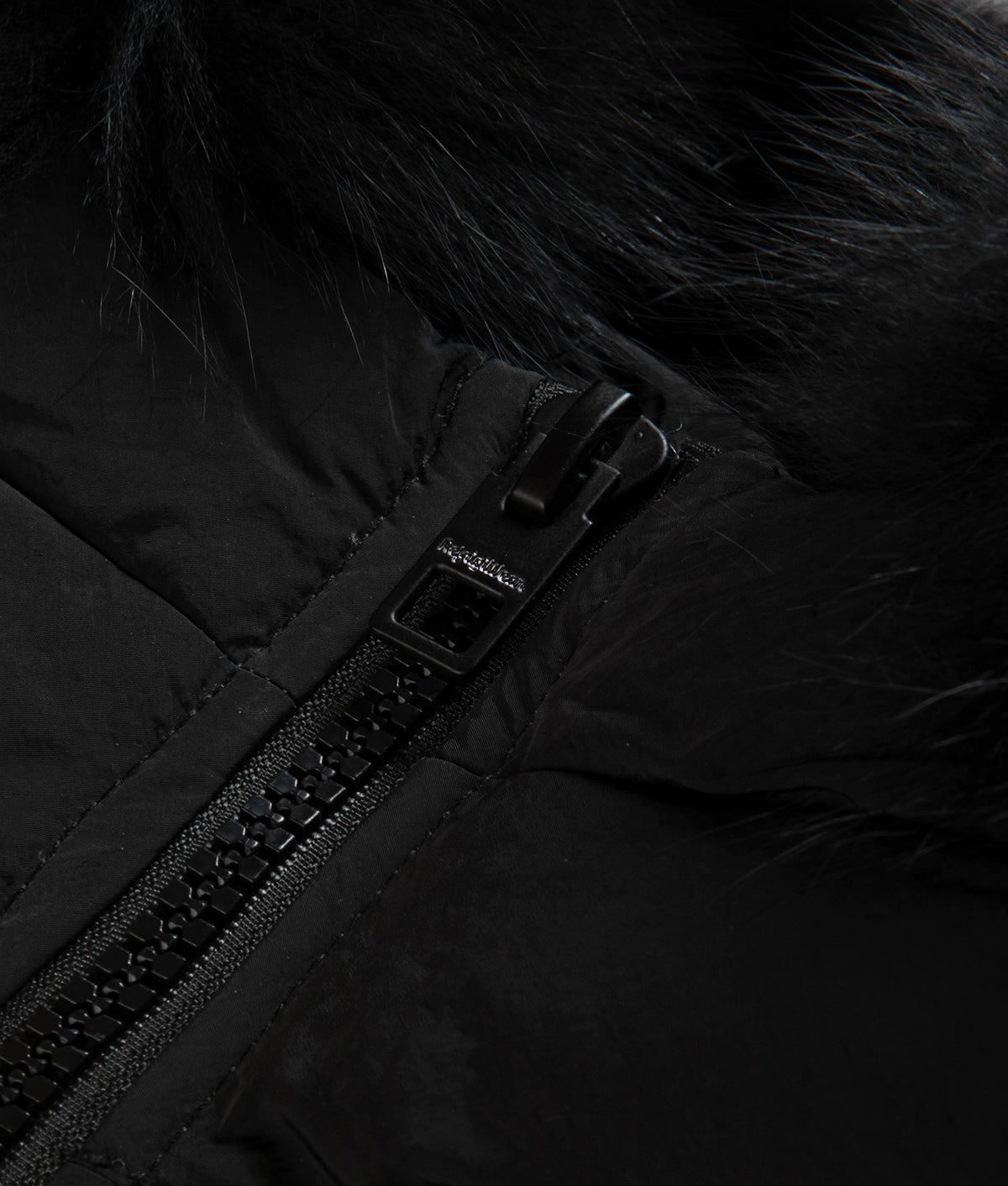 JACKETS SHORT BERNA FUR JACKET BLACK | RefrigiWear