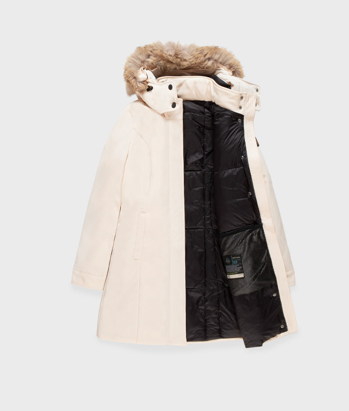 JACKETS EVA ECO FUR JACKET TOFU | RefrigiWear